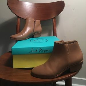 Jack Rogers Brown booties